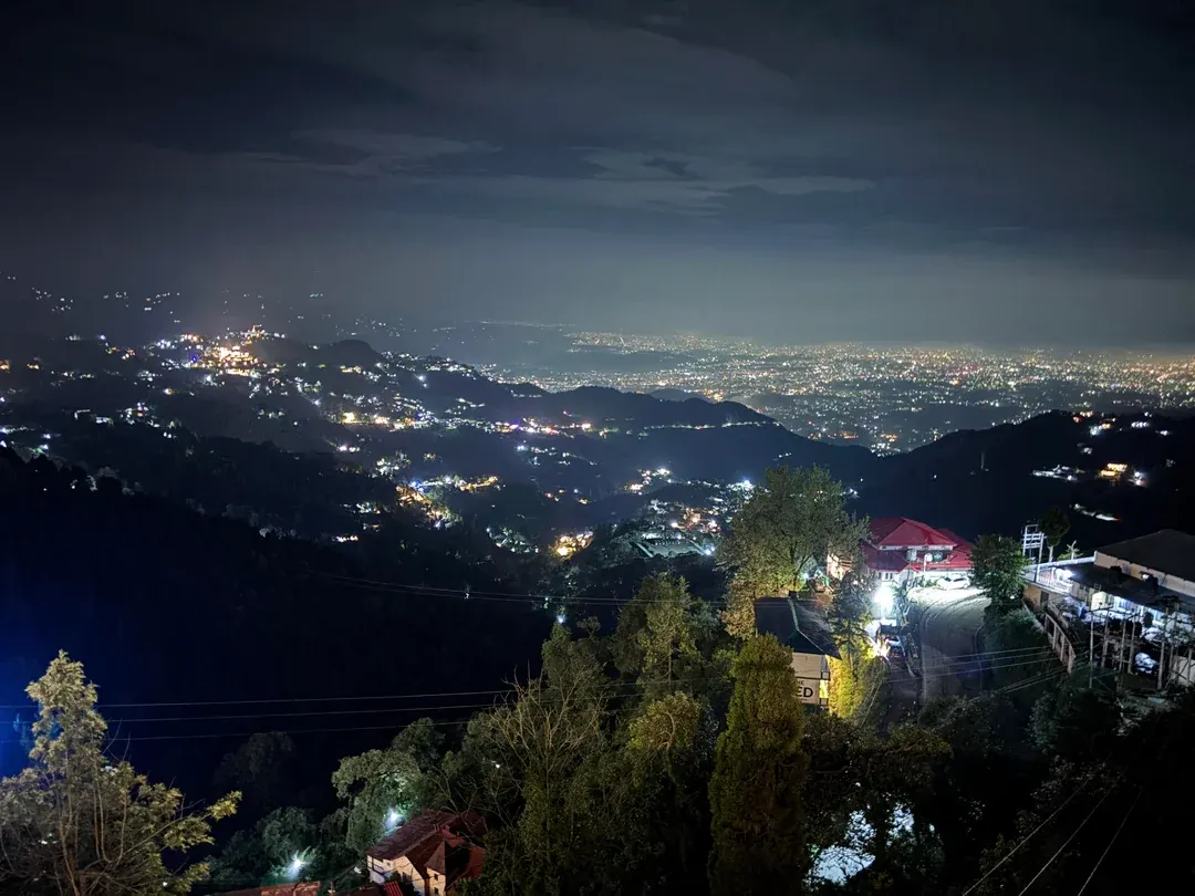 Mussoorie night view